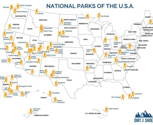 How Many National Parks Are There in the U.S.? Here’s a Complete List – Travel + Leisure