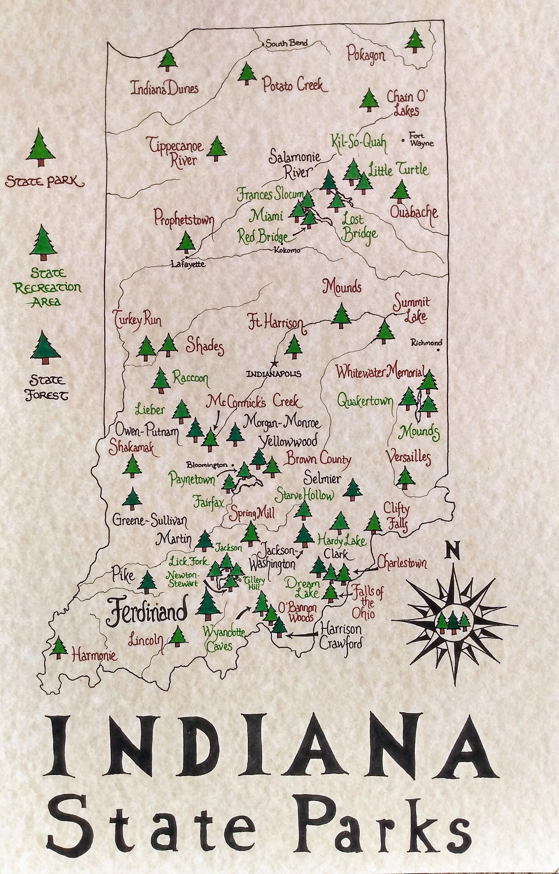 Exploring the​ Beauty of Indiana State Parks on Free Admission Day